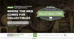 Desktop Screenshot of collectiblescentral.com